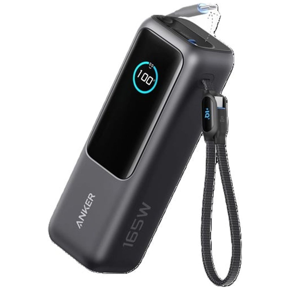 Anker Anker - Power bank - 25000mAh - Fast Charging 165W - Black 25000mAh – 115,000 IQD Iraq