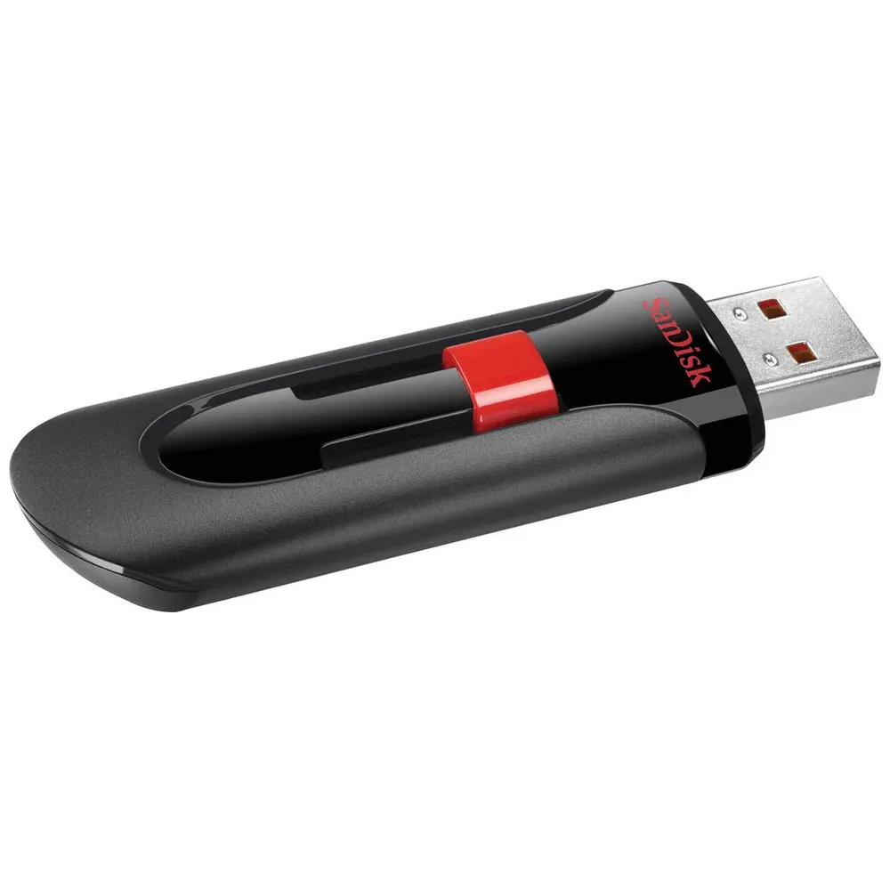 SanDisk SanDisk Cruzer Glide 64GB USB Flash Drive - Black 64GB