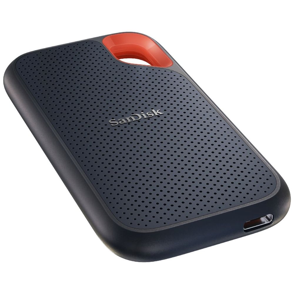 SanDisk SanDisk Extreme Portable External Hard Drive - SSD - 2TB Capacity - 1050MB/s Speed ​​- Black 2TB, 1050MB/s