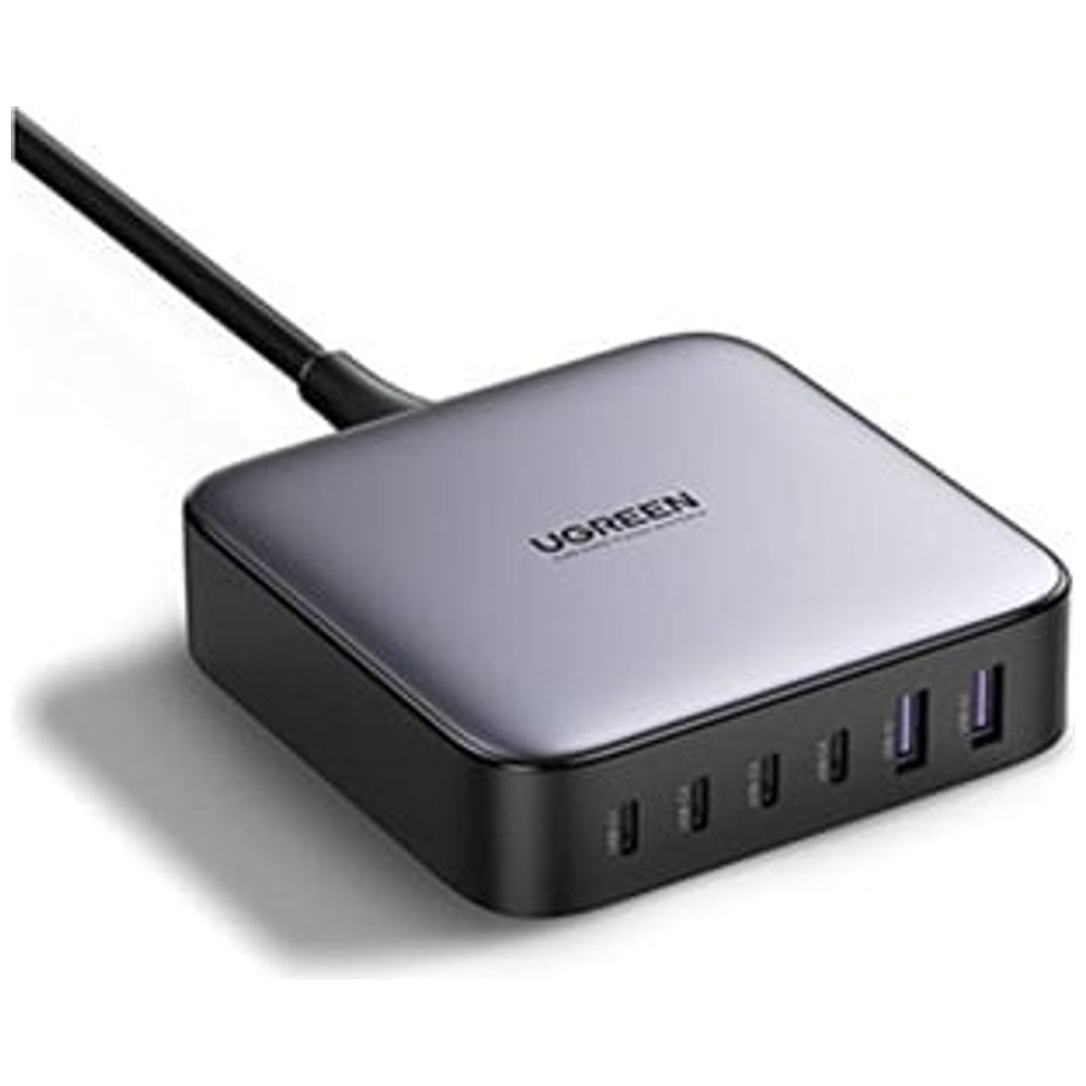 Ugreen - Desktop Fast Charger - 200W - 6 Ports - Gray 200W, 6 Ports – 105,000 IQD Iraq