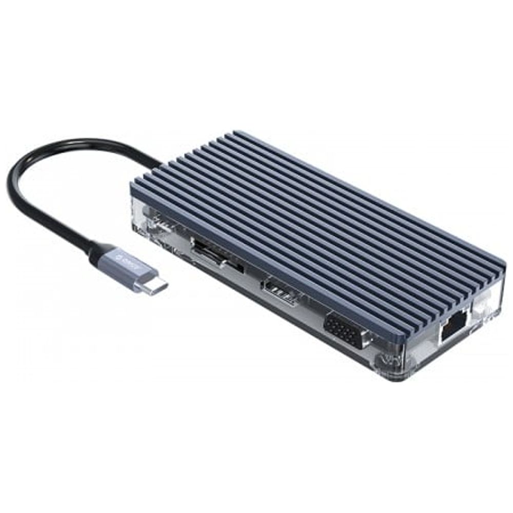 Orico WB-11P - 11-in-1 USB-C Docking Station - Gray – 70,000 IQD Iraq
