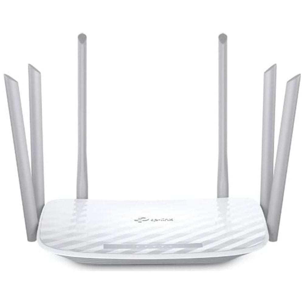 TP-LINK TP-Link Archer C86 AC1900 Router - 3x3 MIMO Technology - Supports MU-MIMO and Beamforming - 6 Antennas - Parental Control and Smart Connect Features - White – 65,000 IQD Iraq