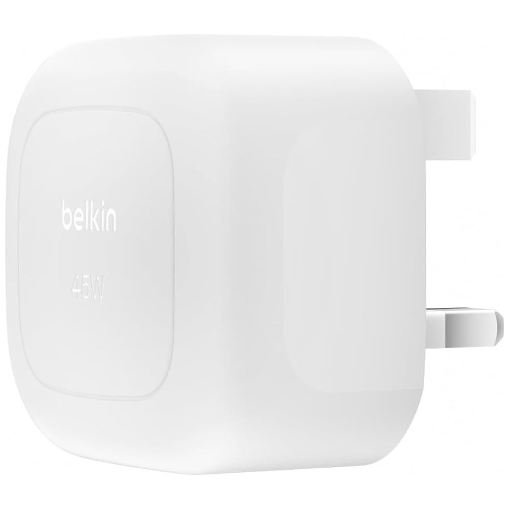 Belkin Belkin Wall Charger - 45W Power - USB-C Port - Fast Charging - White 45W – 40,000 IQD Iraq