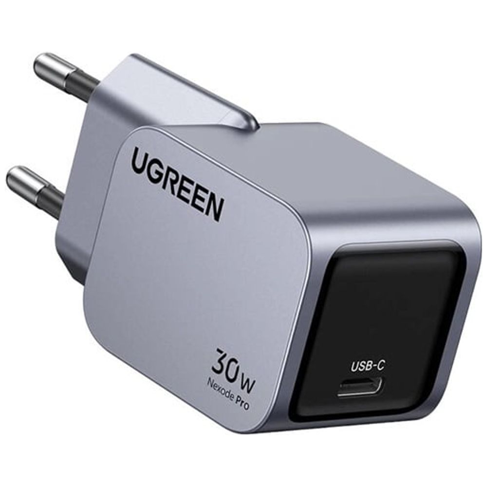 Ugreen Nexode Pro - Wall Charger - 30W - USB-C Port - Gray 30W – 25,000 IQD Iraq