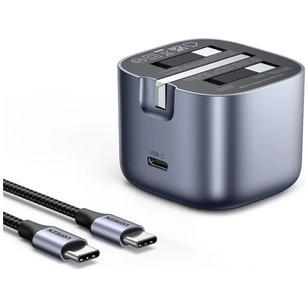 Ugreen UGREEN - Wall Charger - 30W - single USB-C PD GaN Fast Charger port - Gray 30W