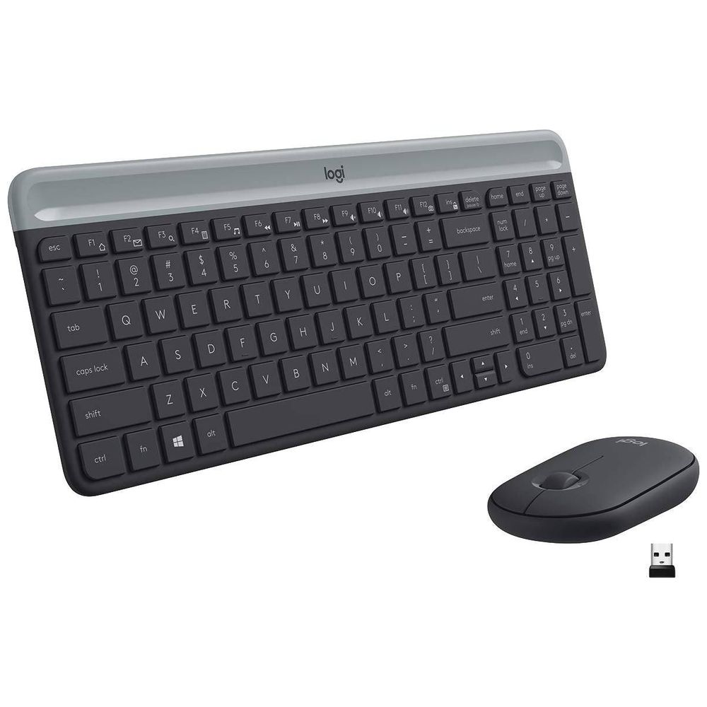 Logitech Logitech MK470 - Slim Wireless Keyboard and Mouse Combo - Black – 110,000 IQD Iraq