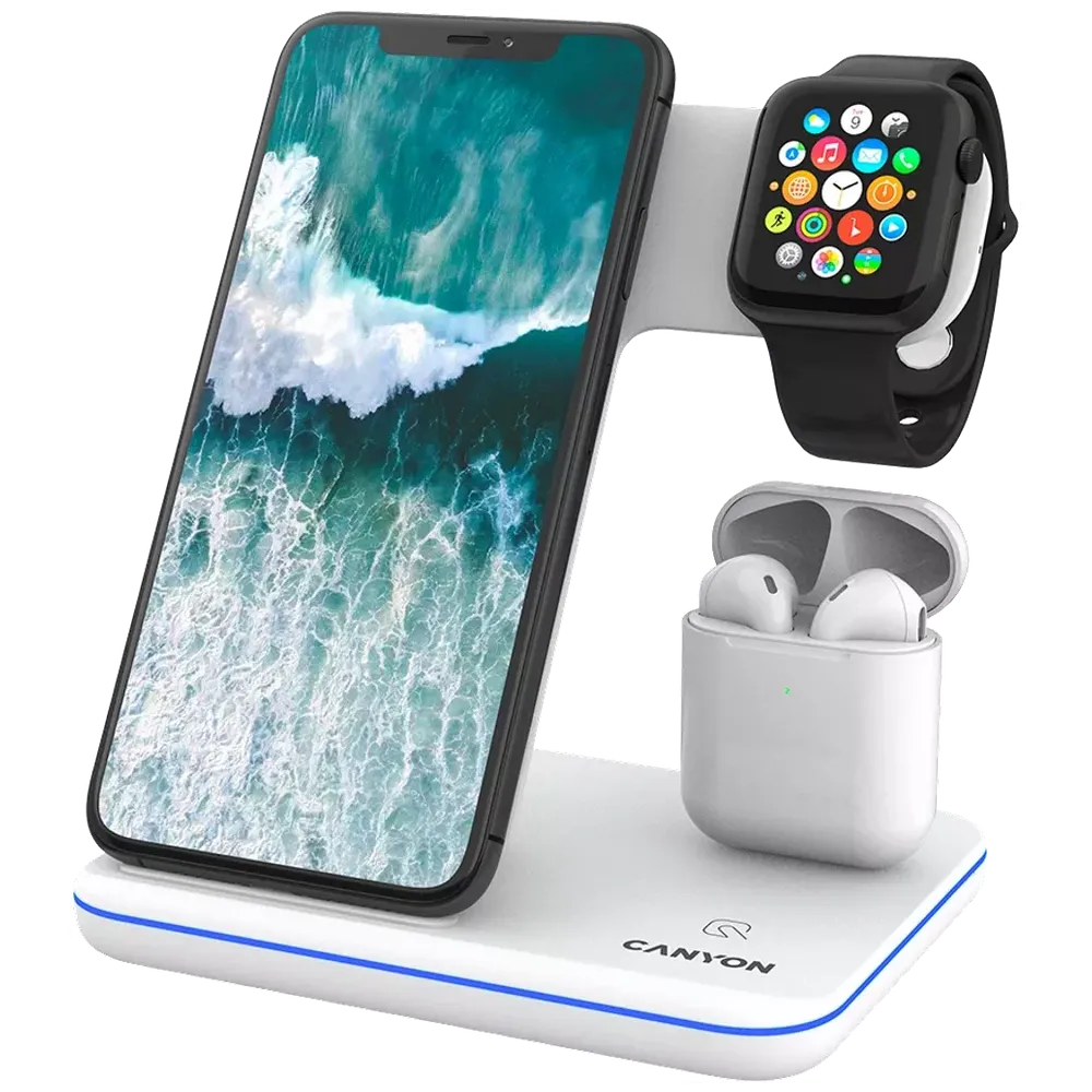 Canyon WS-302 - Wireless Charger - White – 75,000 IQD Iraq