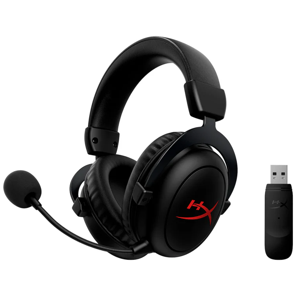 HyperX CloudII Core - Bluetooth Headphone Over Ear - Up To 80 hours - USB - Black 80 hours – 165,000 IQD Iraq