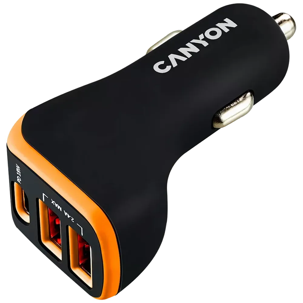Canyon C-08 - Car Charger - Black – 15,000 IQD Iraq