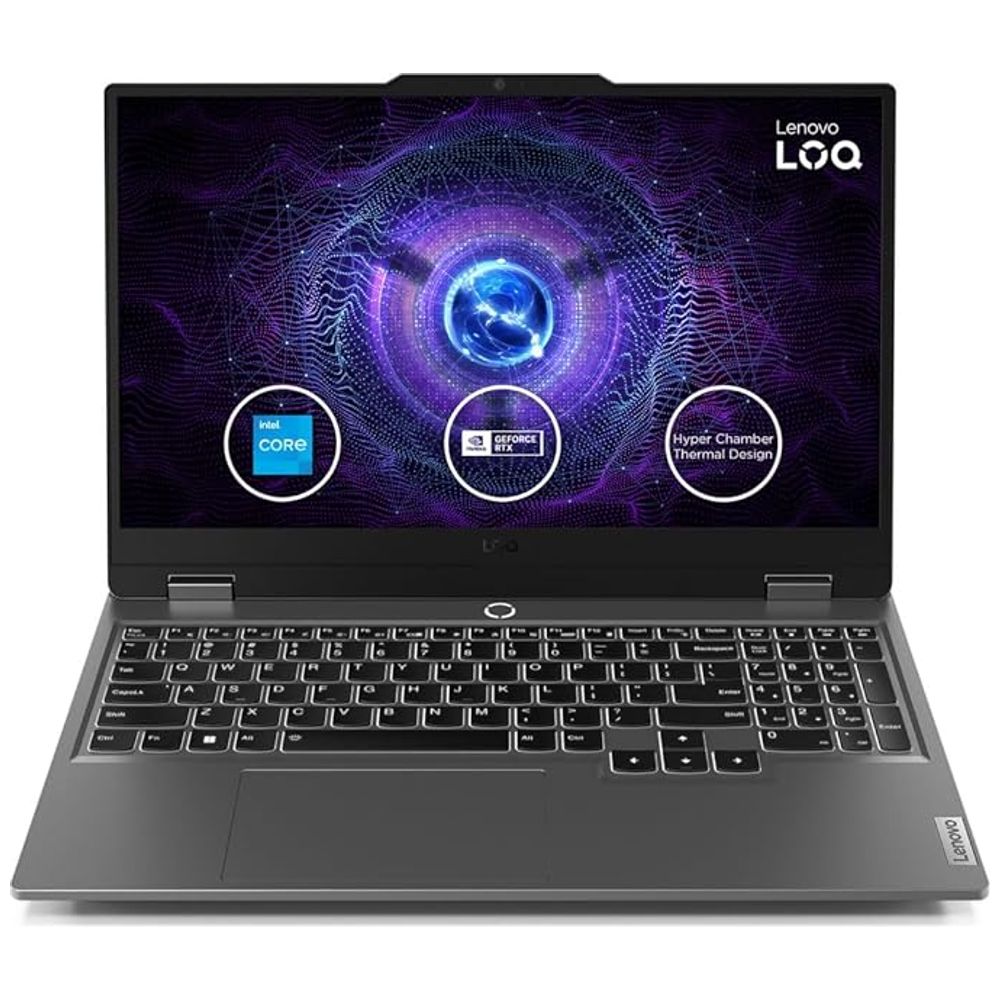 Lenovo Lenovo Laptop 15.6-Inch - LOQ Gaming - Core i7-13650HX - 16GB/512GB SSD - NVIDIA 6GB RTX4050 - DOS 15.6-Inch, 16GB, 512GB SSD