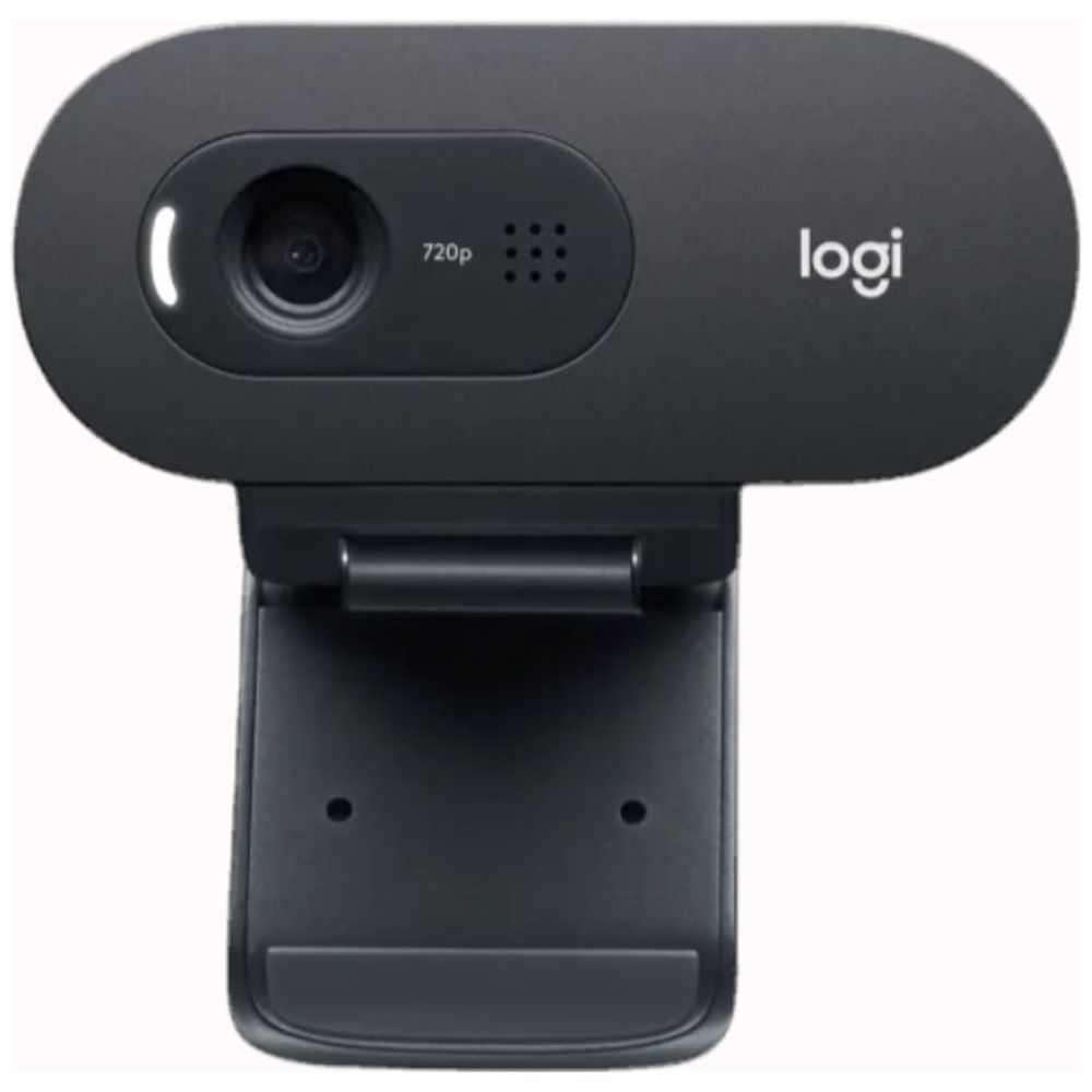 Logitech Logitech Webcam - 720p HD with Built-in Microphone - 2m USB Cable - Black 720p HD, 2m USB Cable
