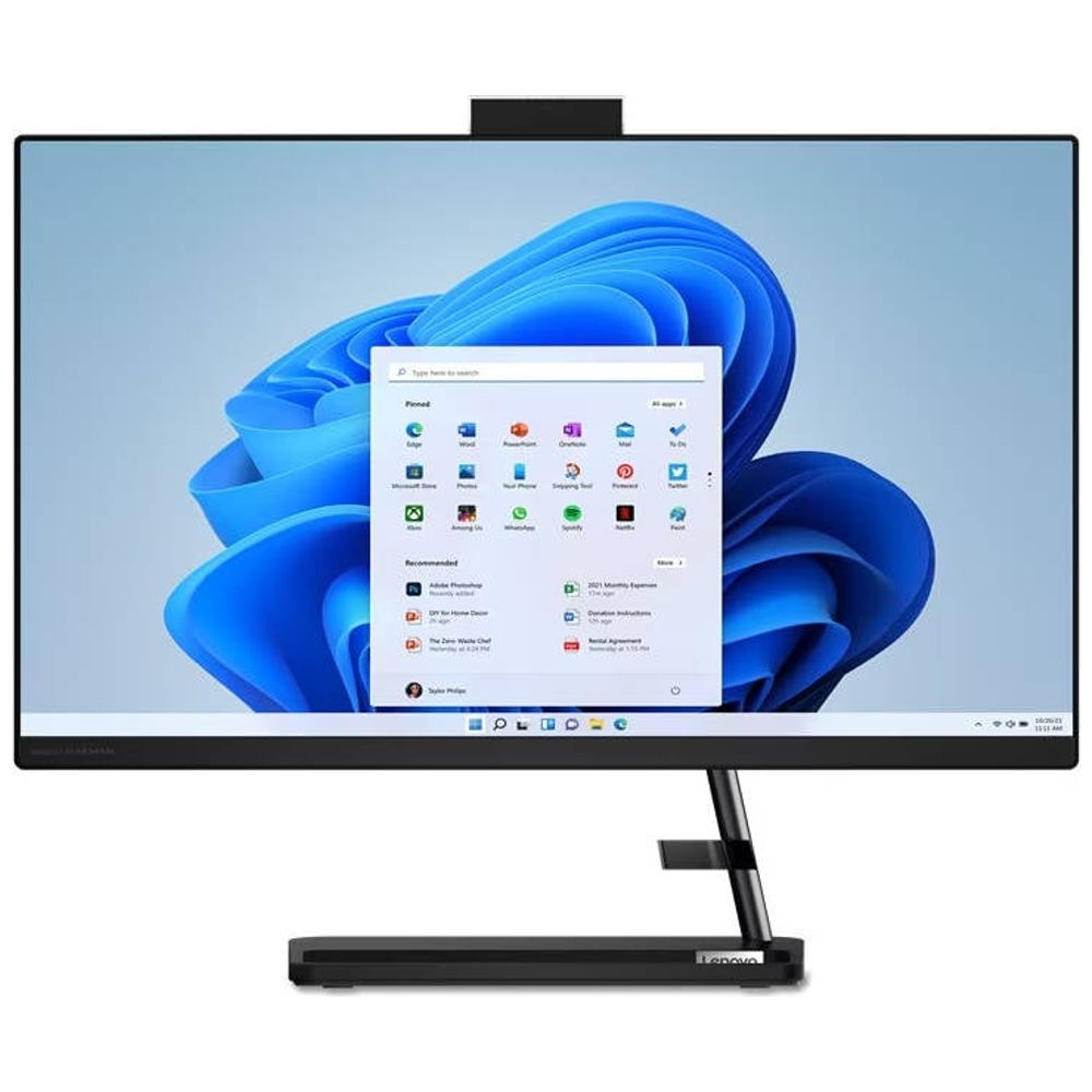 Lenovo Lenovo 23.8-Inch - Aio-3 23.8" N-TCH - Core i5-12450H - 8GB/512GB SSD - MX550-2G - DOS 23.8-Inch, 8GB, 512GB SSD