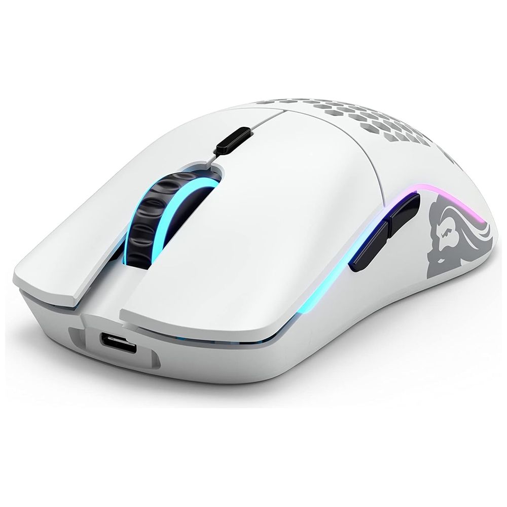 Glorious - Wireless Mouse - Up to 71 hours - RGB - White – 145,000 IQD Iraq