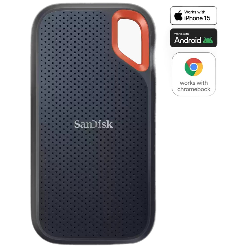 SanDisk SanDisk SDSSDE61-8T00-G25 - 8TB - External SSD Hard Drive - Black 8TB