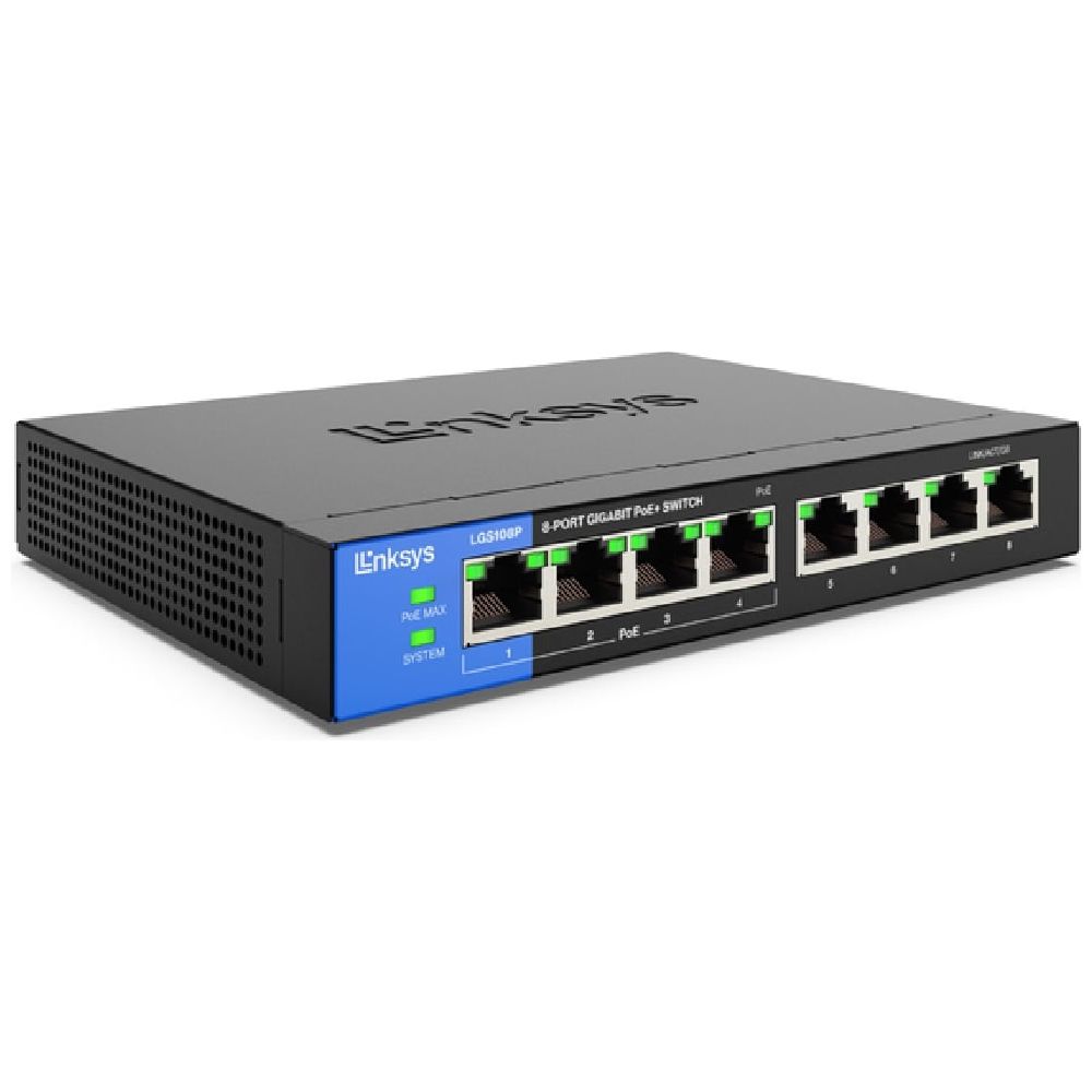LINKSYS LINKSYS LGS108P - LAN Hub