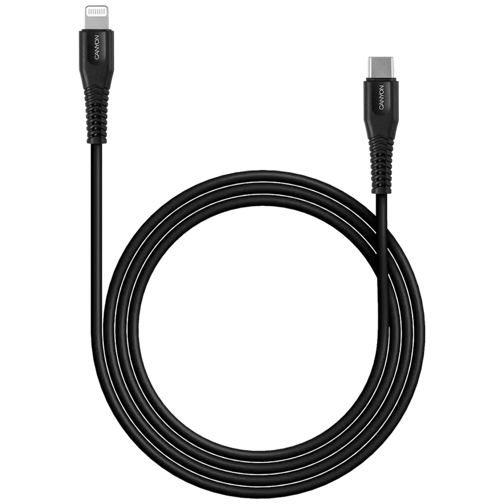 Canyon MFI-4 - Cable USB-C To IPhone - 1.2 m 1.2m – 30,000 IQD Iraq