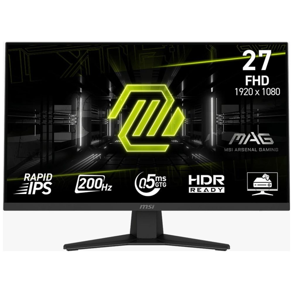 MSI MSI 27-Inch MAG 274F - Flat Monitor - 200Hz - 0.5ms Response Time - FHD 27 Inches