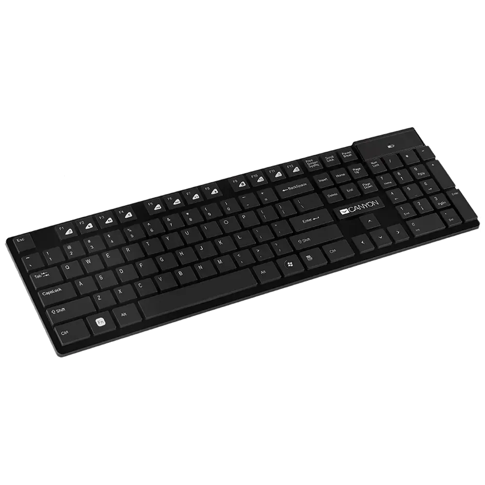 Canyon 5291985001377 - Wireless Keyboard - Black – 30,000 IQD Iraq