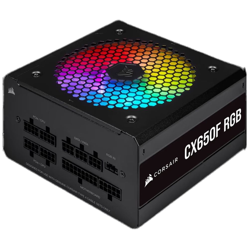 Corsair CX650F - Power Supply - Black 650W – 165,000 IQD Iraq