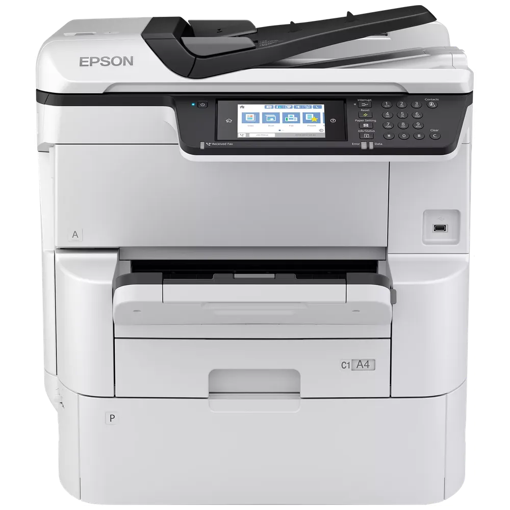 Epson Epson Multifunction Printer - Supports A3 Printing, Copying, Scanning, and Faxing with Duplex Printing - White