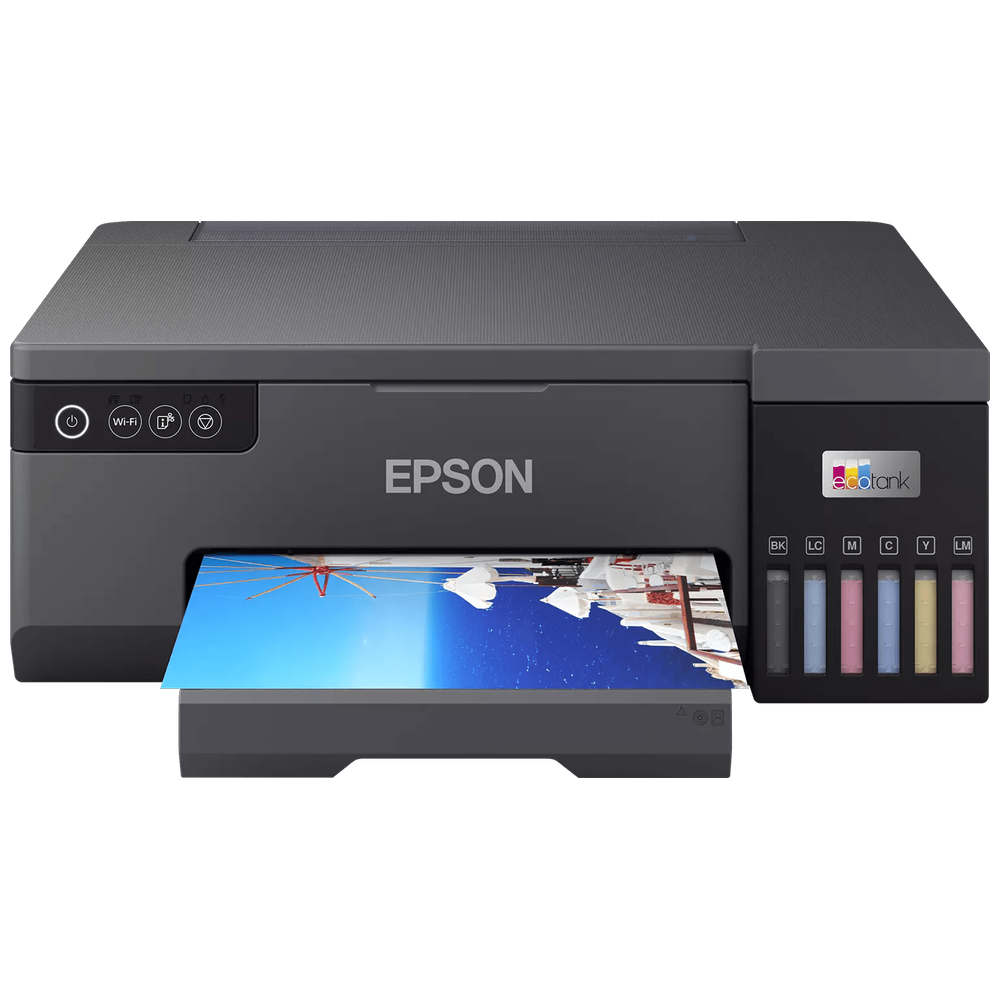 Epson Epson L8050 All-in-One Color Inkjet Printer - Wi-Fi - Black