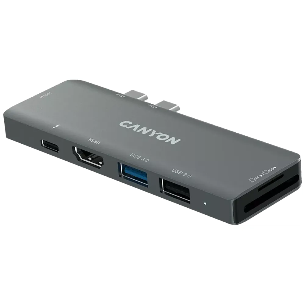 Canyon DS-05B - USB-C Hub - 7 Port 7 Port – 45,000 IQD Iraq