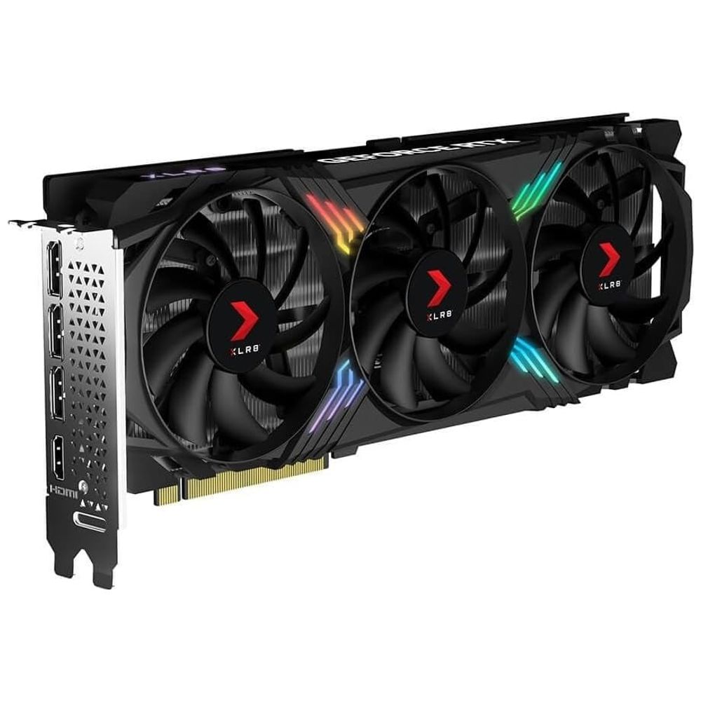 PNY NVIDIA GeForce RTX 4070 SUPER - 12GB - Graphics Card - Triple Fan - Black 12GB – 1,170,000 IQD Iraq