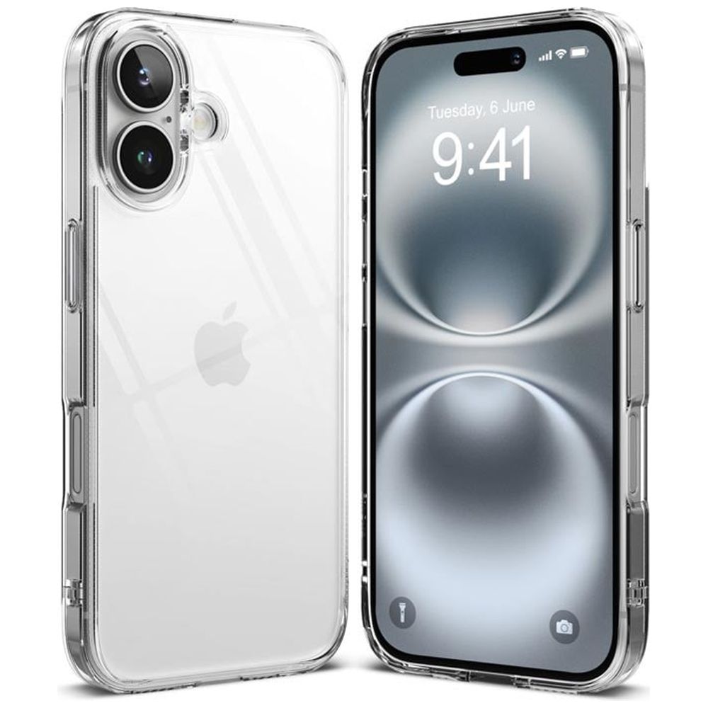 Fashion Case Fashion Case Mobile Cover For iPhone 16 - Transparent iPhone 16 – 12,750 IQD Iraq