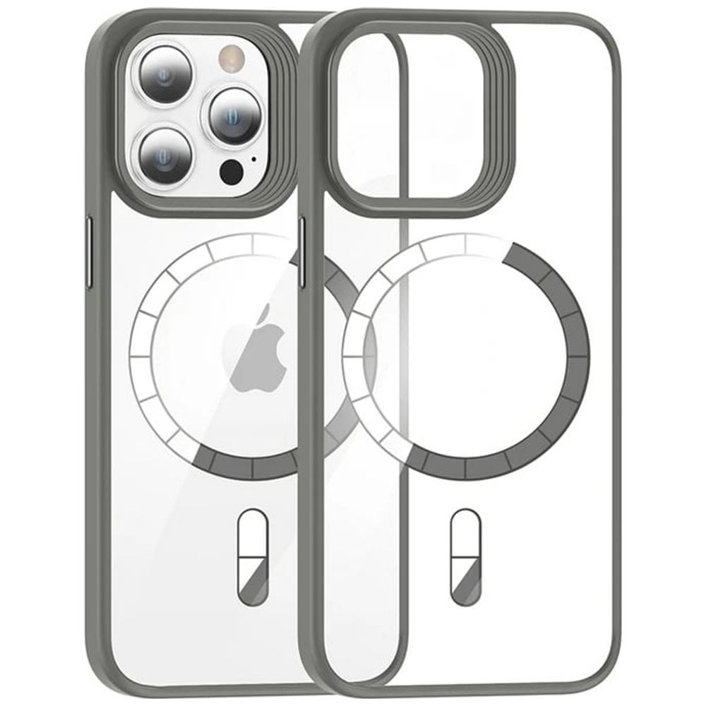 Fashion Case Fashion Case Mobile Cover For iPhone 15 Pro - Titanium Gray – 15,000 IQD Iraq