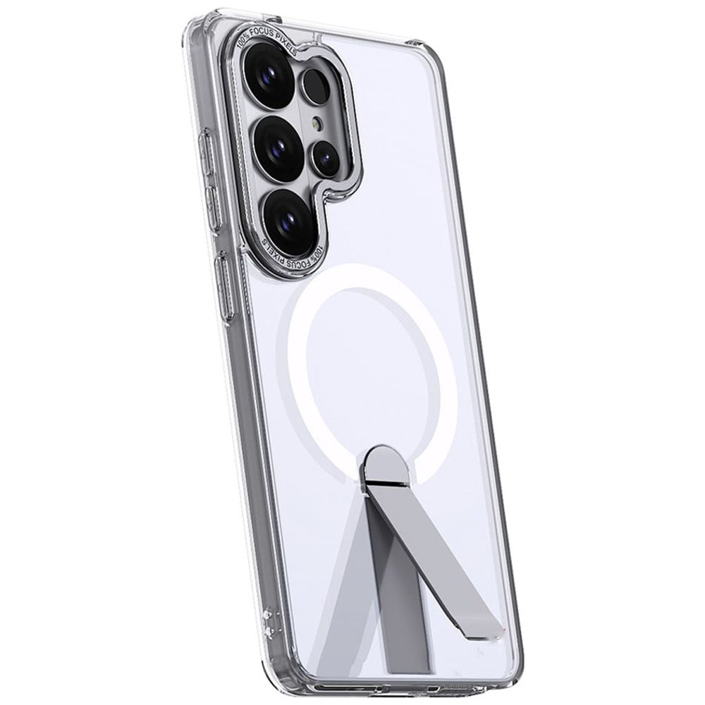 Fashion Case Fashion Case for Samsung Galaxy S26 Ultra - Magnetic Stand - Transparent