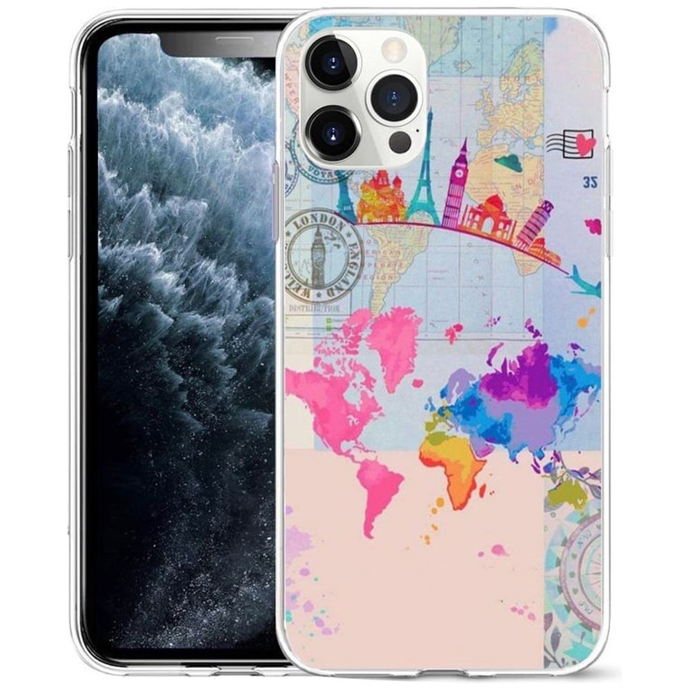 Fashion Case Fashion Case Mobile Cover For iPhone 12 Pro Max - Multi Color – 7,500 IQD Iraq