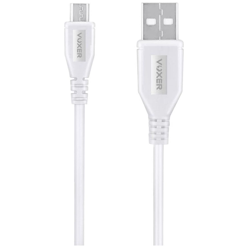 Voxer Voxer - USB-A to Micro - 25 cm - White 25 cm