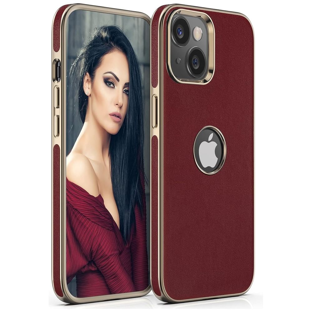 Fashion Case Fashion Case Mobile Cover For iPhone 14 - Burgundy – 12,000 IQD Iraq
