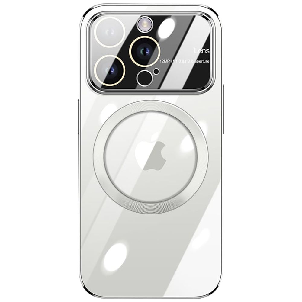 Fashion Case Fashion Case Mobile Cover For iPhone 14 Pro Max - Silver – 12,250 IQD Iraq