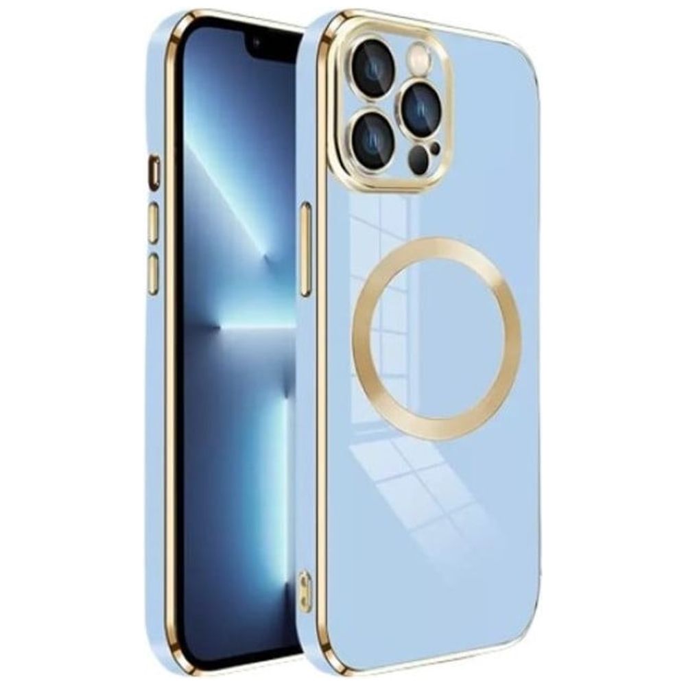 Fashion Case Fashion Case Mobile Cover For iPhone 14 Plus - Light Blue – 14,500 IQD Iraq