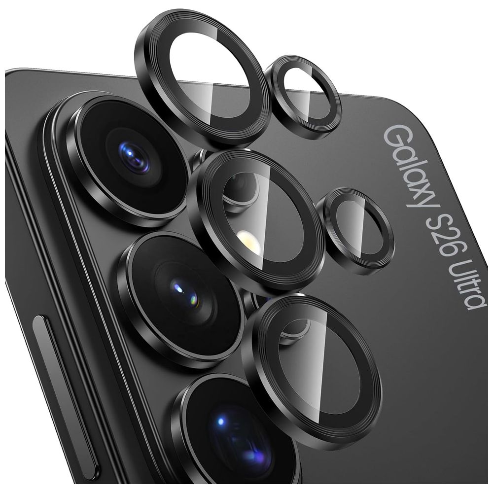 Infinity Tech Infinity Tech Camera Protector for Samsung Galaxy S26 Ultra - Black