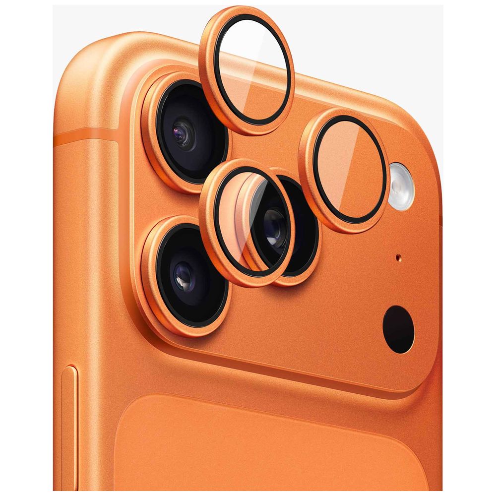 Infinity Tech Infinity Tech Camera Protector For iPhone 17 Pro & 17 Pro Max - Orange – 13,000 IQD Iraq
