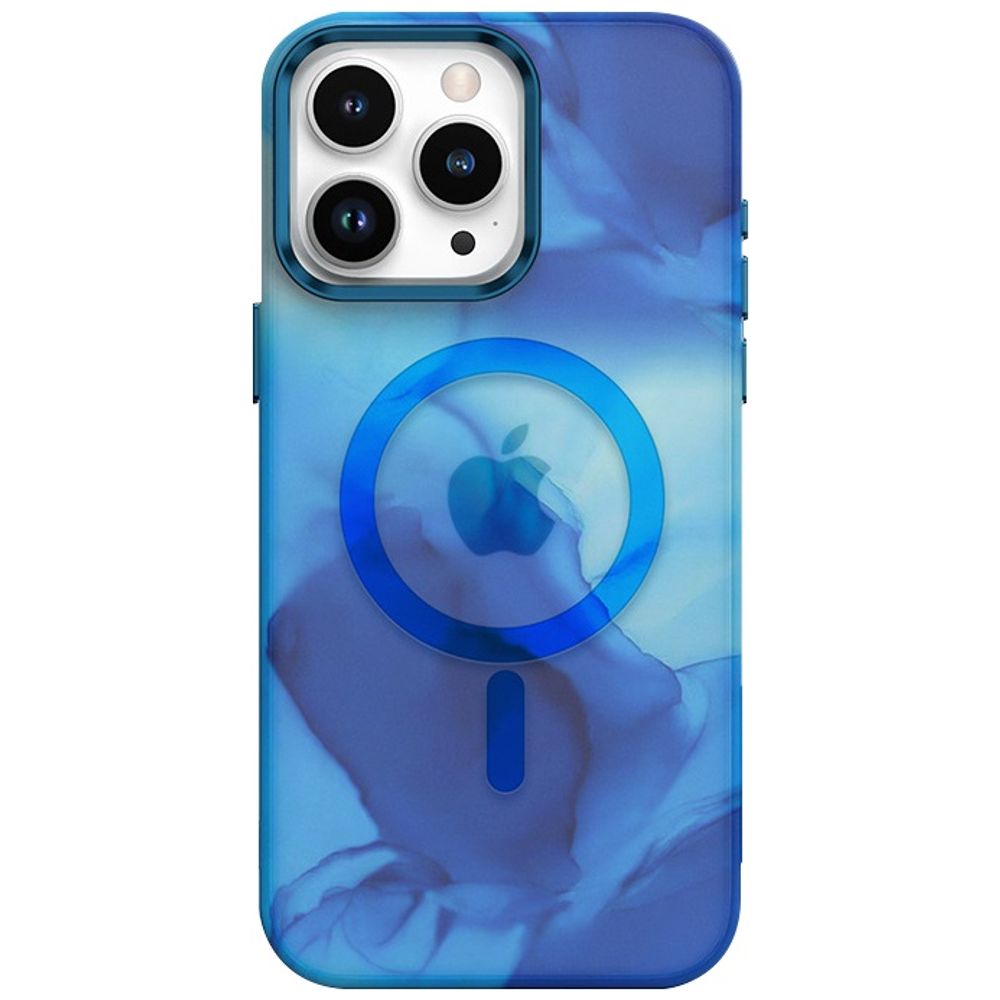 Fashion Case Fashion Case Mobile Cover For iPhone 15 Pro Max - Blue – 16,750 IQD Iraq