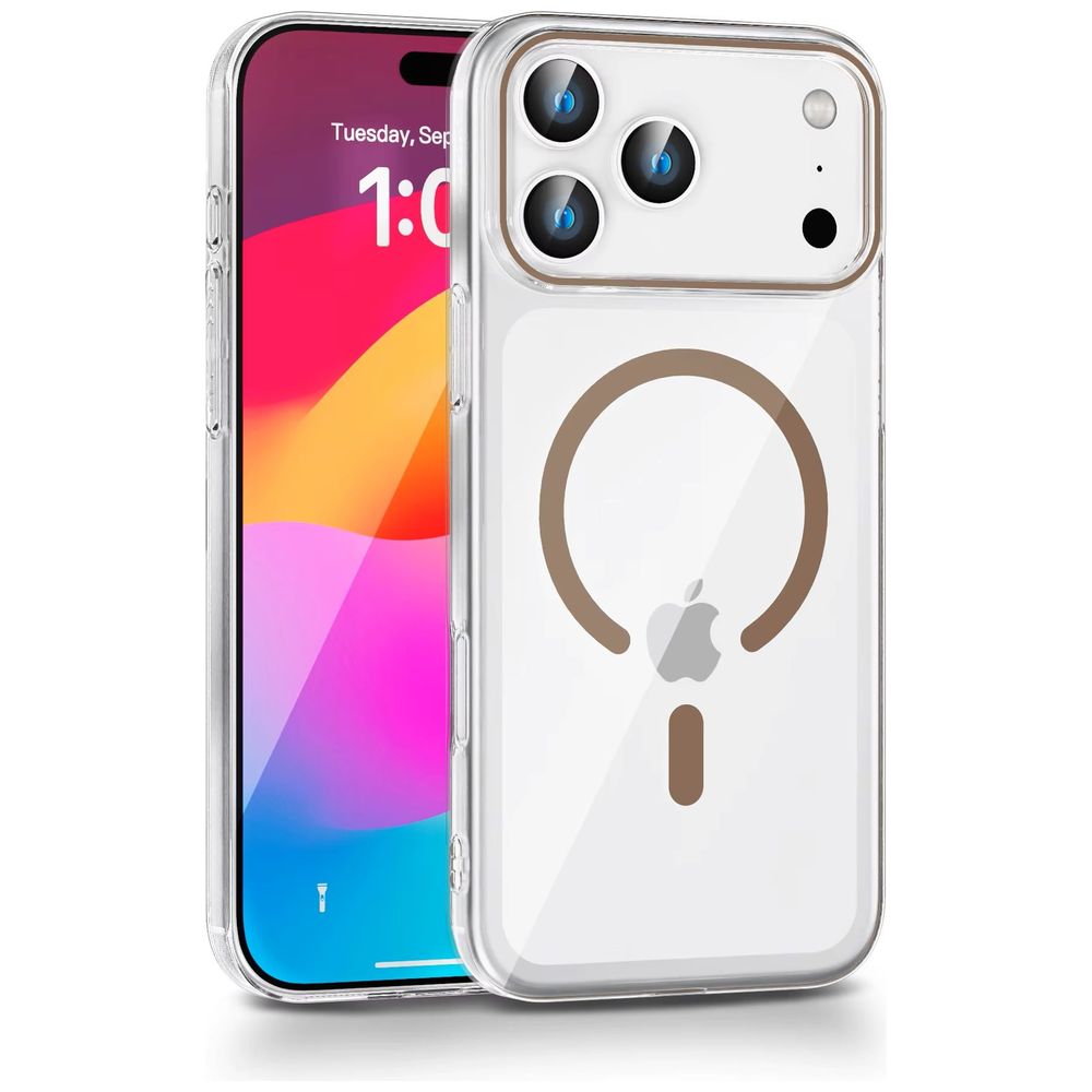 Fashion Case Infinity Tech Camera Protector For iPhone 17 Pro Max - Gold – 13,500 IQD Iraq