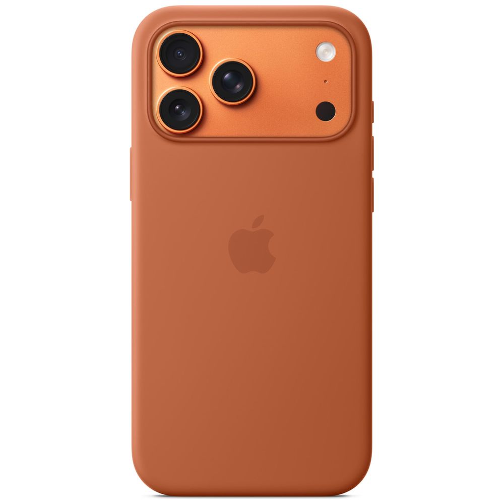 Fashion Case - Mobile Silicone Cover For iPhone 17 Pro Max with MagSafe - Brown
