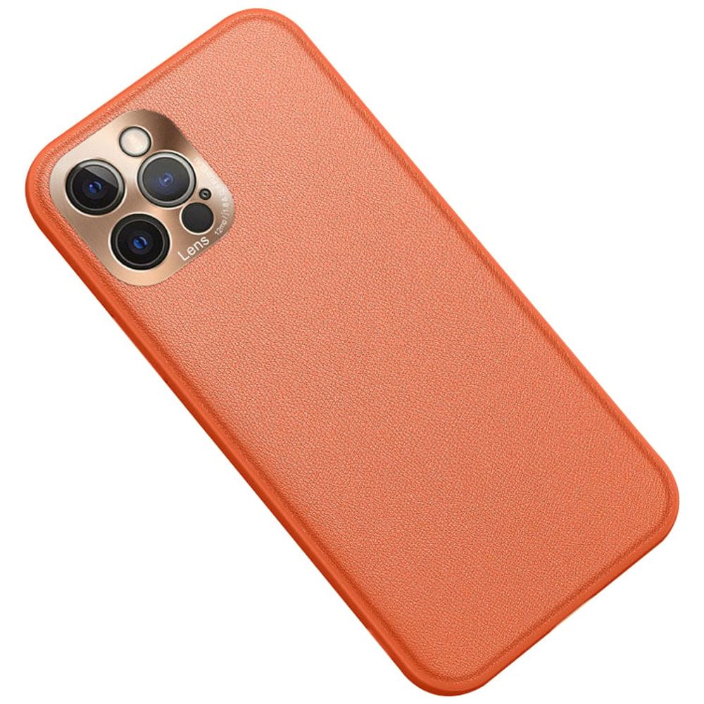 Fashion Case Fashion Case Mobile Cover For iPhone 12 Pro - Orange – 6,000 IQD Iraq