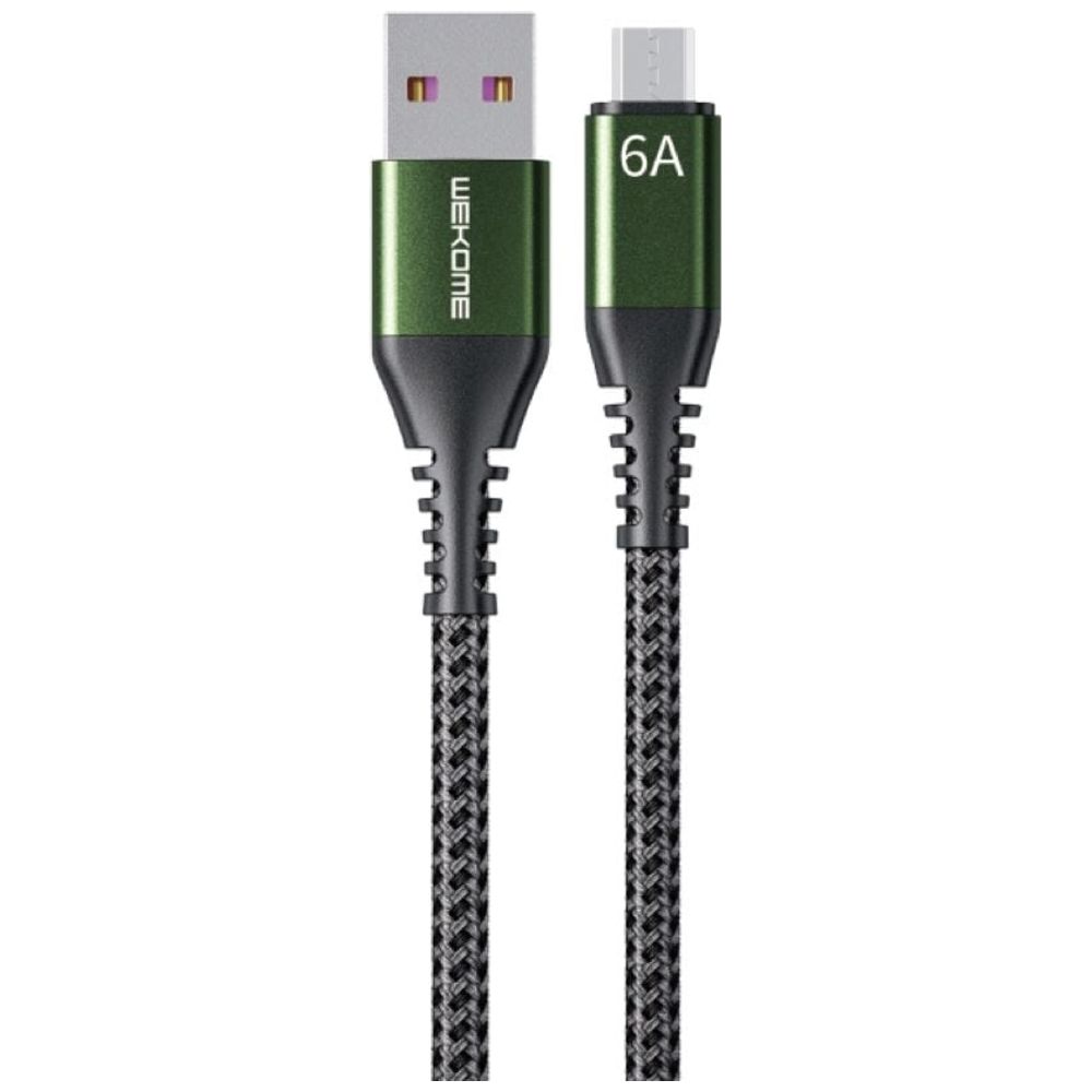 WEKOME WEKOME - USB A to Micro USB - 1 m - Black 1m – 12,500 IQD Iraq