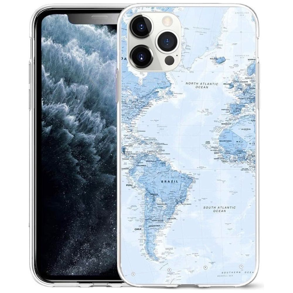 Fashion Case Fashion Case Mobile Cover For iPhone 12 Pro Max - Blue – 7,500 IQD Iraq