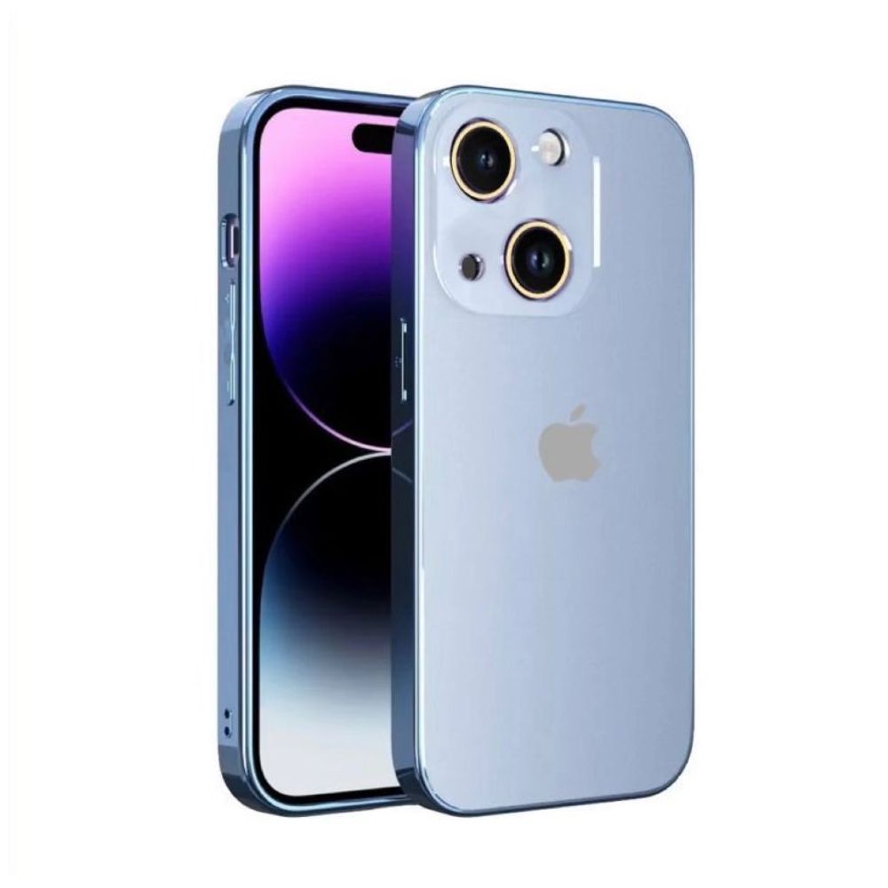 Fashion Case Fashion Case Mobile Cover For iPhone 14 - Light Blue – 17,000 IQD Iraq