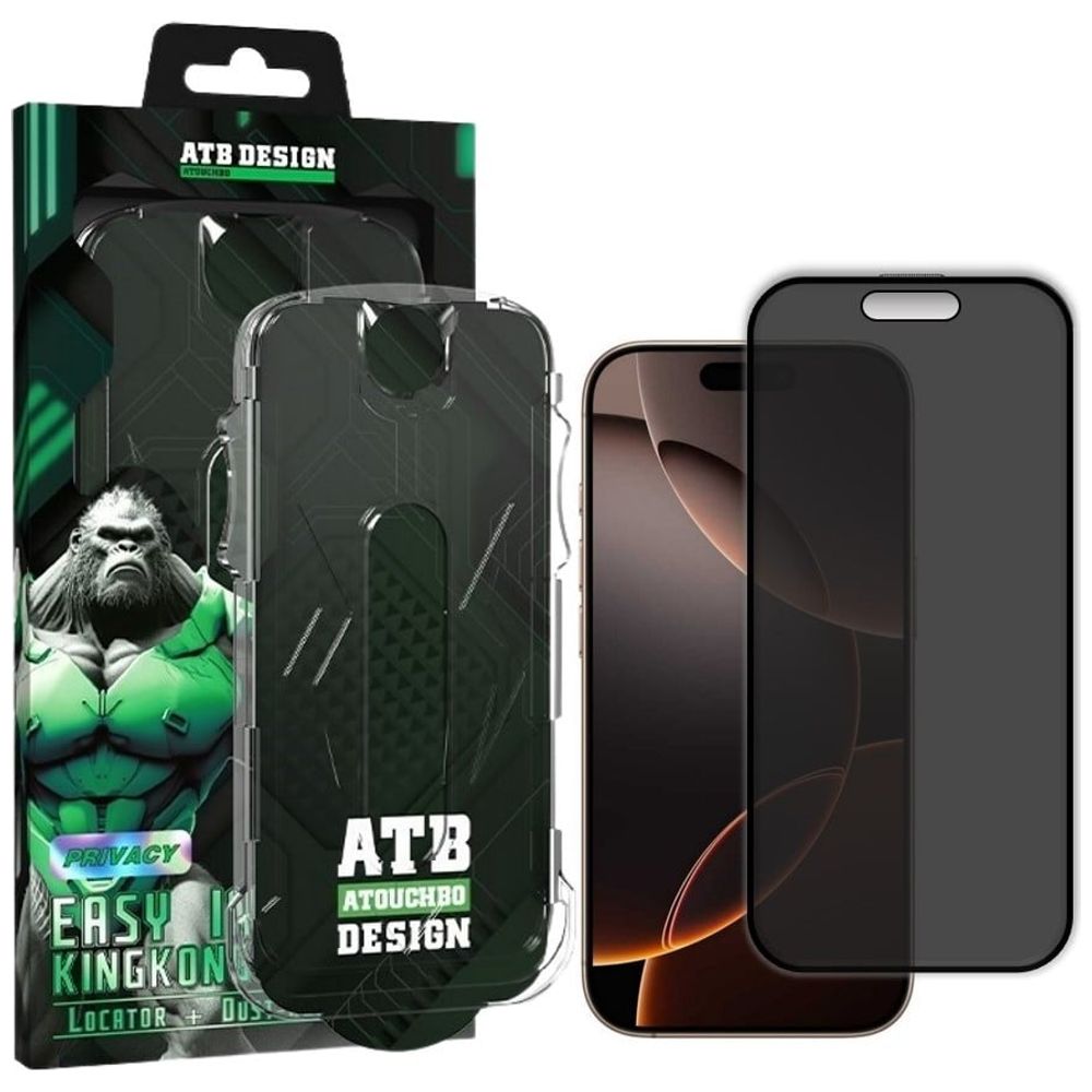 Infinity Tech Infinity Tech Privacy Screen Protector for iPhone 16 Pro Max - Black
