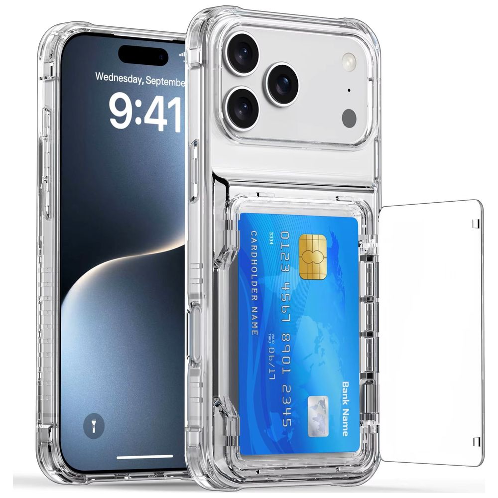 Fashion Case Fashion Case Mobile Cover For iPhone 17 Pro Max - Transparent