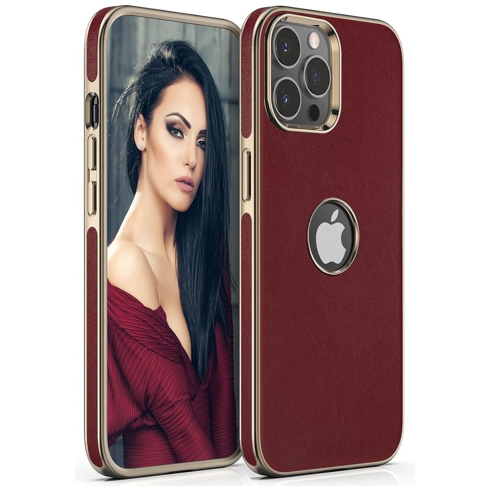 Fashion Case Fashion Case Mobile Cover For iPhone 14 Pro - Burgundy – 12,000 IQD Iraq