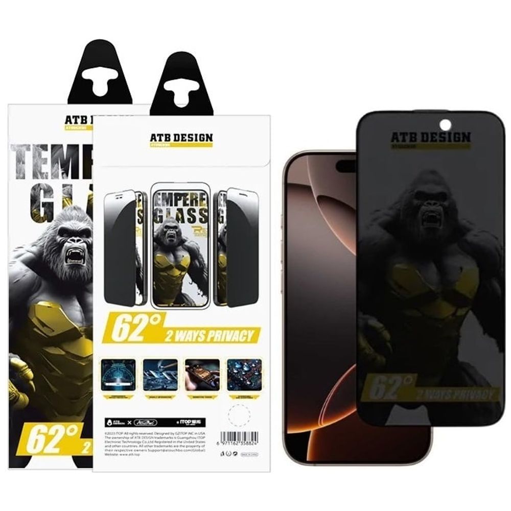 Infinity Tech Infinity Tech Screen Protector for iPhone 16 Pro Max - Black