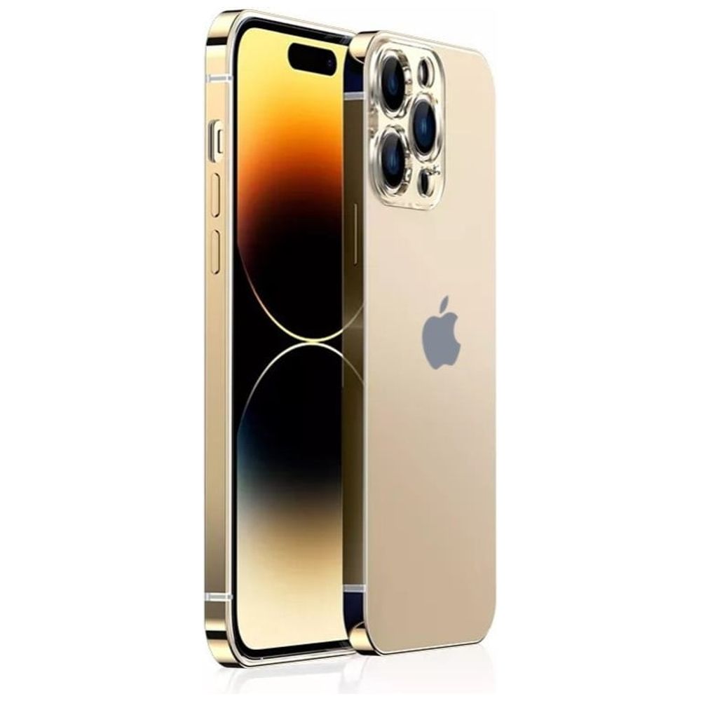 Fashion Case Fashion Case Mobile Cover For iPhone 14 - Gold – 14,750 IQD Iraq