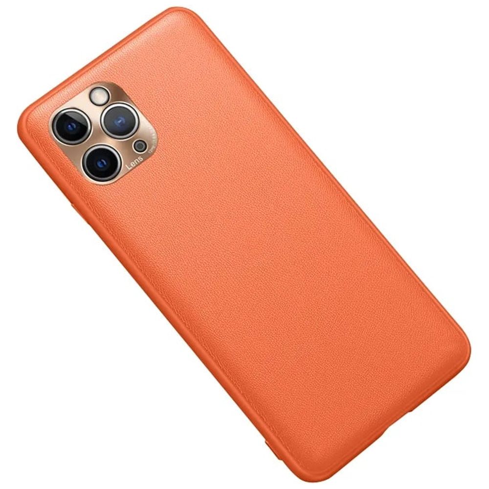 Fashion Case Fashion Case Mobile Cover For iPhone 11 Pro Max - Orange – 6,000 IQD Iraq